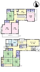 米田町平津戸建の物件間取画像